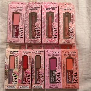 IONI Lip Oil and Lipstick Collection